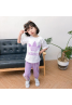 アディダス 子供服 ｔシャツ 半袖 ズボン 丸首コットン スポーツ 秋 上下セット