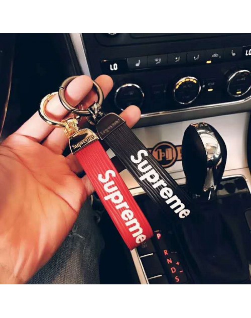  supreme キーホルダー ファッション潮流高品質 2色選べ