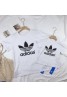 アディダス 親子服 スポーツ風 adidas tシャツ 半袖 コットン製 ソフト