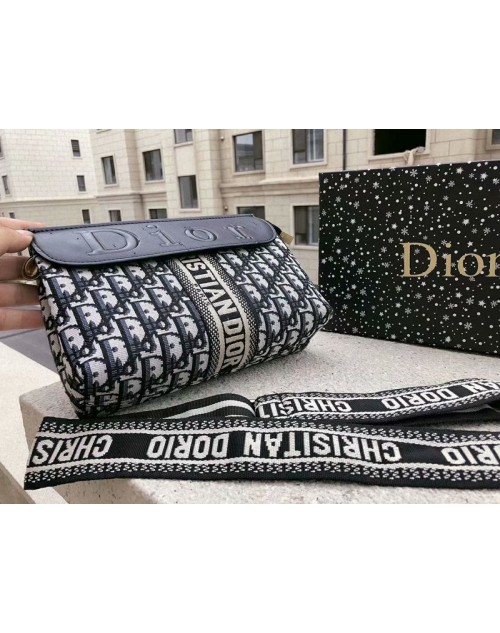 ディオールショルダーバッグ 経典 DIOR 布製 お洒落斜め掛けバッグ レディース向け