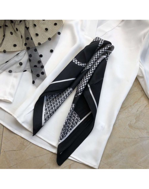 ディオール スクエアスカーフ お洒落モノグラム 柔らかい ソフト シルク製 ファッション大人気飾り物