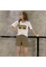 グッチ  tシャツ半袖+ 半ズボンセット オシャレモノグラム カジュアル INS潮流 パンツ 韓国風女性向け