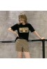 グッチ  tシャツ半袖+ 半ズボンセット オシャレモノグラム カジュアル INS潮流 パンツ 韓国風女性向け