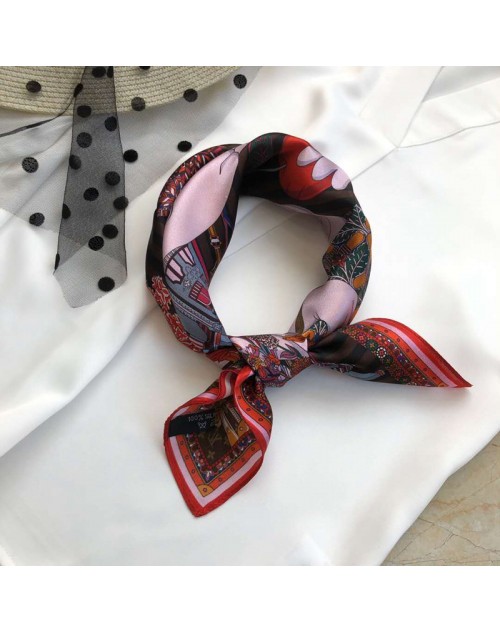 ルイヴィトン スクエアスカーフ お洒落 柔らかいソフト シルク製 ファッション大人気飾り物