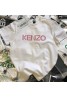 KENZO ケンゾー ｔシャツ半袖 子供と大人向け お洒落プリント付き 丸首コットン製 カジュアル 親子服 男女兼用 簡約風 潮流人気