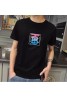 バーバリー Tシャツ半袖 お洒落logoプリント付き カジュアル コットン製 トップス 人気ファッション 欧米風 男女兼用 カップル向け