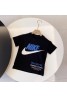 NIKE ナイキ Tシャツ半袖 子供と大人向け お洒落logoプリント付き スポーツ風 コットン製 カジュアル トップス ファッション潮流 親子服