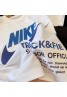 NIKE ナイキ Tシャツ半袖 子供と大人向け お洒落logoプリント付き スポーツ風 コットン製 カジュアル トップス ファッション潮流 親子服