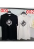 バーバリー Tシャツ半袖 子供と大人向け お洒落logoプリント コットン製 カジュアル トップス 白黒選べ ファッション潮流 男女兼用 カップル向け 親子服