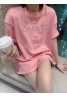 シャネル Tシャツ半袖 丸首 立体感 オシャレモノグラム 小香風 ティシャツ ファッション潮流新品