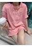 シャネル Tシャツ半袖 丸首 立体感 オシャレモノグラム 小香風 ティシャツ ファッション潮流新品