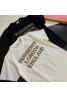 バーバリー ｔシャツ 半袖 レディース おしゃれ ゆったり 夏物 服 ブランド 人気 黒 白 かっこいい コットン トップス プリント