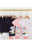 フィラ ｔシャツ 子供服 上下セット 半ズボン イルカ 丸首コットン トップス プリント