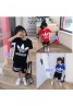 アディダス 子供服 Tシャツ 上下セット かわいい 高品質 肌に優しい キッズ 普段着 通学