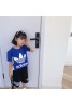 アディダス 子供服 Tシャツ 上下セット かわいい 高品質 肌に優しい キッズ 普段着 通学