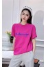 バレンシアガ ｔシャツ 夏 カジュアル 潮流 ロゴ 人気 男女通用