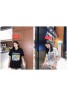 バーバリー Tシャツ 黒白 カジュアル 短袖 女性 お洒落 人気