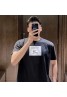 バーバリー Burberry ブランド tシャツ 黒白 男女兼用 M - 3xl