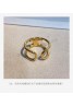 セリーヌ リング 質感 シンプル 優雅 指輪 プレゼント金属 サイズ調整可