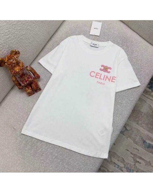 CELINE セリーヌtシャツ 品番：X-LI-CEL-59580ラインで在庫確認とご注文の際、品番を教えてください