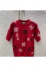 シャネル Ｔシャツ ニット製 上着 潮流 ファション 短袖 2023新品