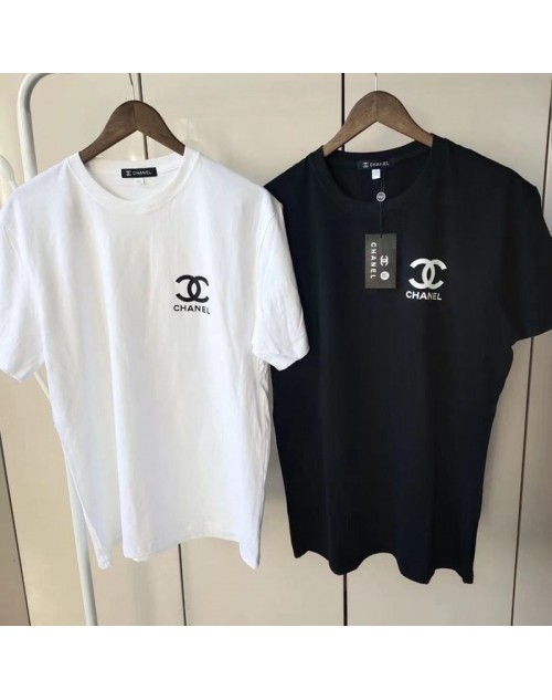 シャネル chanel tシャツ 短袖 男女 XS-4XL