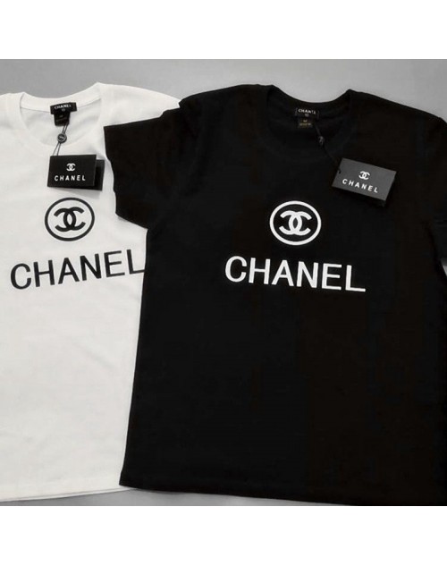 CHANEL シャネル ｔシャツ 短袖 白黒 カジュアル XS-6XL 男女兼用