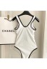 Chanel シャネル水着 品番：X-LI-CHA-58502ラインで在庫確認とご注文の際、品番を教えてください