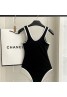 Chanel シャネル水着 品番：X-LI-CHA-58502ラインで在庫確認とご注文の際、品番を教えてください