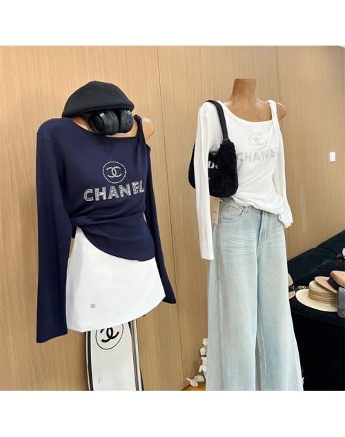 Chanel シャネルtシャツ 品番：X-LI-CHA-58649ラインで在庫確認とご注文の際、品番を教えてください