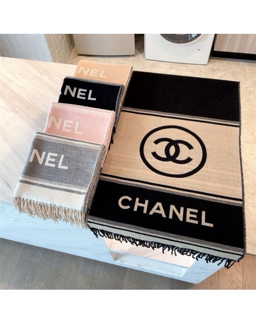 Chanel シャネルマフラー 品番：X-LI-CHA-58660ラインで在庫確認とご注文の際、品番を教えてください