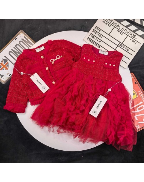 Chanel シャネル子供服 品番：X-LI-CHA-59040ラインで在庫確認とご注文の際、品番を教えてください