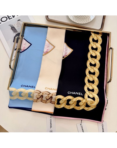 Chanel シャネルマフラー 品番：X-LI-CHA-59309ラインで在庫確認とご注文の際、品番を教えてください