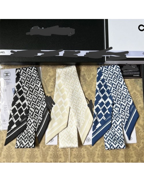 Chanel シャネルマフラー 品番：X-LI-CHA-59328ラインで在庫確認とご注文の際、品番を教えてください