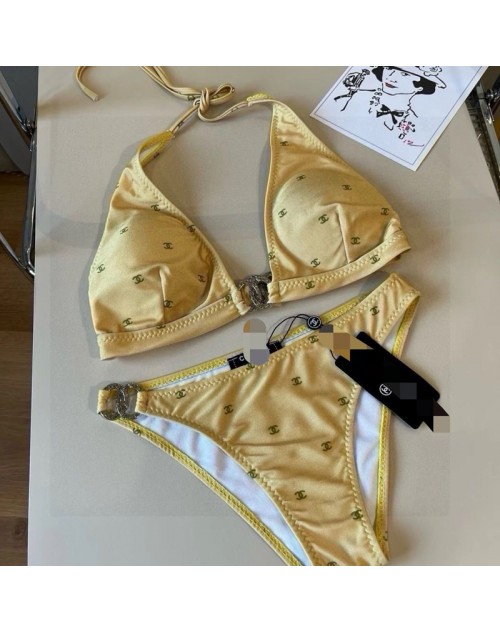 Chanel シャネル水着 品番：X-LI-CHA-59696ラインで在庫確認とご注文の際、品番を教えてください