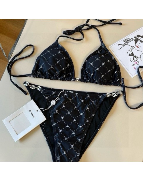 Chanel シャネル水着 品番：X-LI-CHA-59698ラインで在庫確認とご注文の際、品番を教えてください