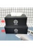 クロムハーツ ティッシュケース ボックス カー用品 革製 高級感 黒 モノグラム