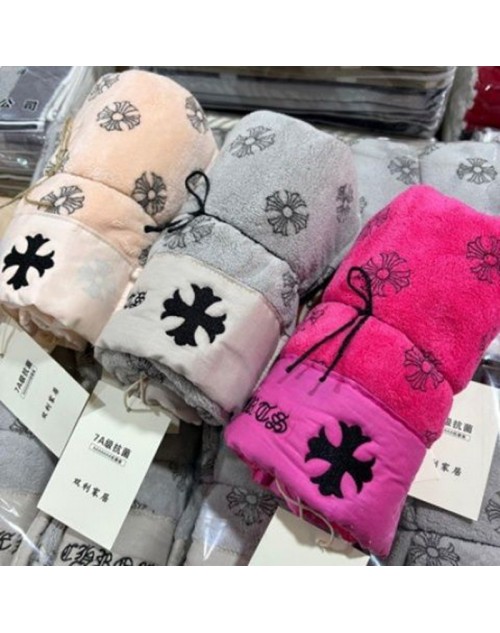 クロムハーツ Chrome Heartsタオル 品番：X-LI-CHR-59281ラインで在庫確認とご注文の際、品番を教えてください