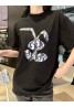 ディオール ｔシャツ 黒白 ファション 人気