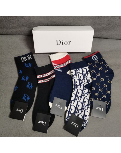 Dior ディオール靴下 品番：X-LI-DIO-57746ラインで在庫確認とご注文の際、品番を教えてください