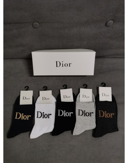 Dior ディオール靴下 品番：X-LI-DIO-59817ラインで在庫確認とご注文の際、品番を教えてください