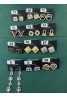 Chanel シャネルピアス 品番：X-LI-DIO-CHA-59394-5ラインで在庫確認とご注文の際、品番を教えてください