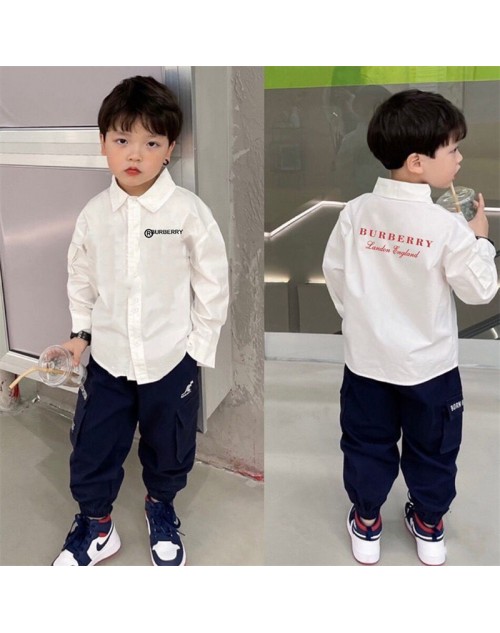 フェンディ 子供服 シャツ 長袖 2024新品 ファション 男の子 女の子 人気