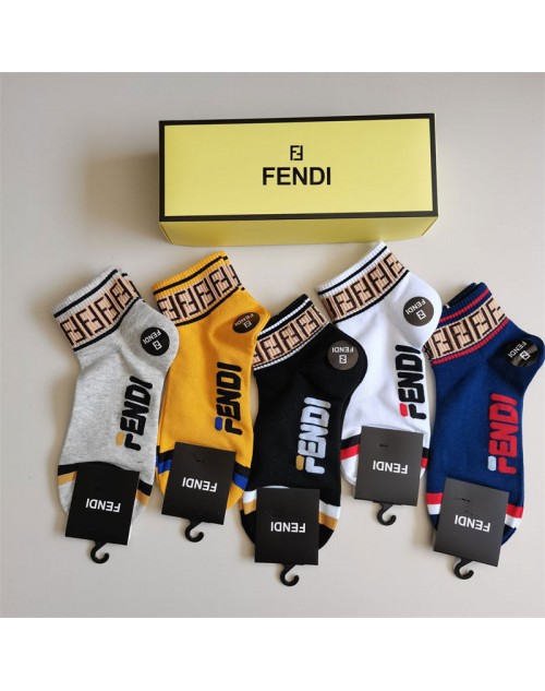 Fendi フェンデイ靴下 品番：X-LI-FEN-57731ラインで在庫確認とご注文の際、品番を教えてください