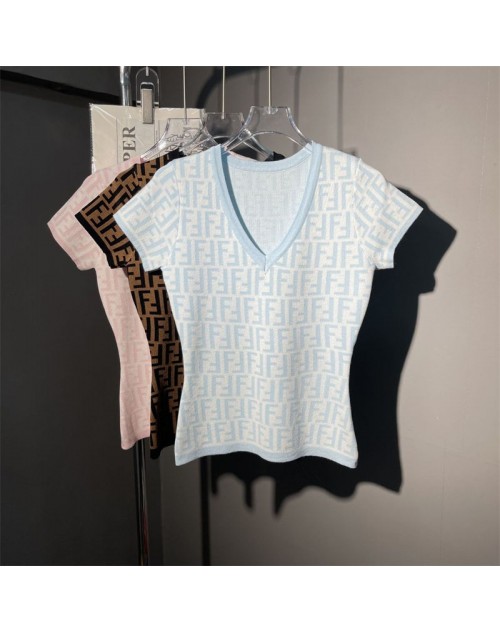 Fendi フェンデイtシャツ 品番：X-LI-FEN-58037ラインで在庫確認とご注文の際、品番を教えてください