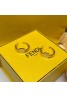 Fendi フェンデイピアス 品番：X-LI-FEN-58448ラインで在庫確認とご注文の際、品番を教えてください