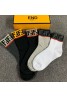Fendi フェンデイ靴下 品番：X-LI-FF-60042ラインで在庫確認とご注文の際、品番を教えてください