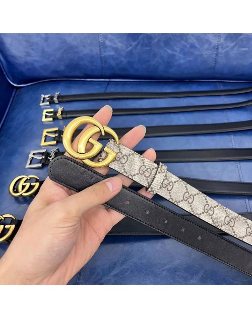 Gucci グッチベルト 品番：X-LI-GG-57474ラインで在庫確認とご注文の際、品番を教えてください