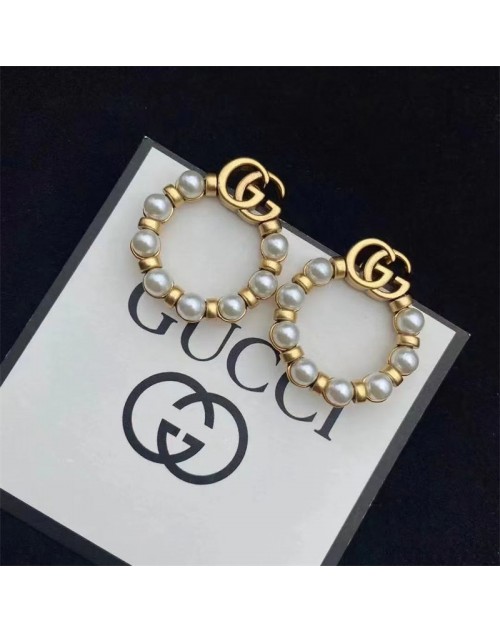Gucci グッチピアス 品番：X-LI-GG-57557ラインで在庫確認とご注文の際、品番を教えてください