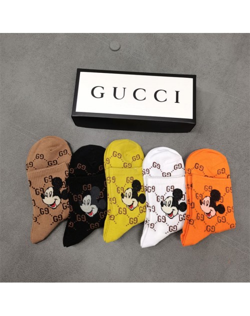 Gucci グッチ靴下 品番：X-LI-GG-57773ラインで在庫確認とご注文の際、品番を教えてください